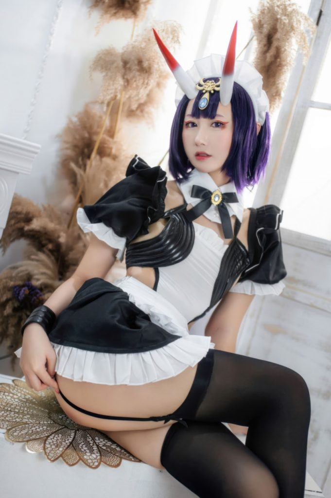 羽生三未 FGO-酒吞童子女仆[20P-148MB]-玩偶屋