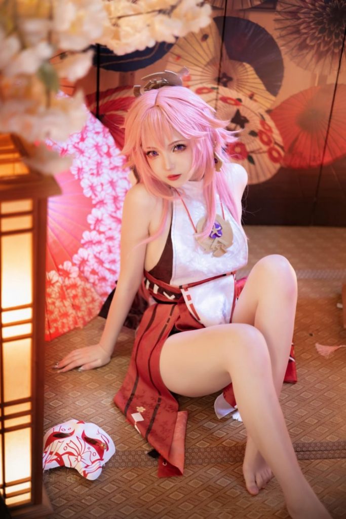 雪晴Astra 八重神子 (原神)[60P2V-1.67GB]VIP-玩偶屋