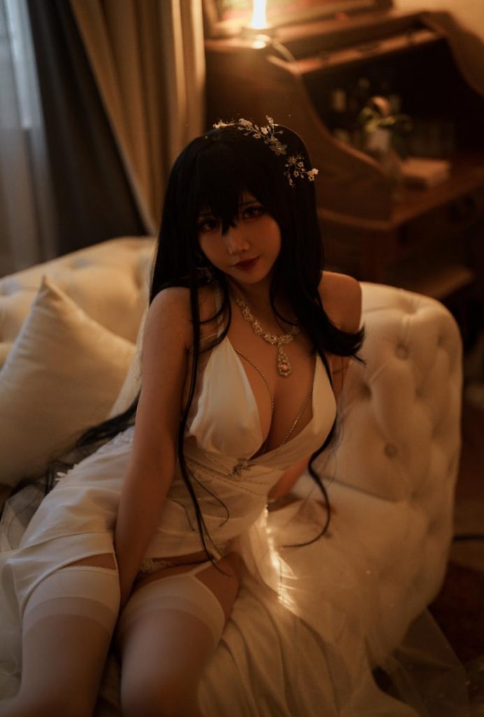 面饼仙儿 NO.133 碧蓝航线 大凤 婚纱 [32P-466MB]-玩偶屋
